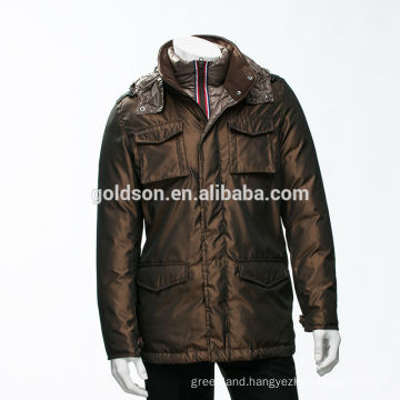 Top rated OEM wholesales goose down winter jacket men parka